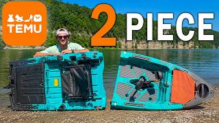 I Tested VIRAL Temu 2-Piece Kayak (does it suck?)