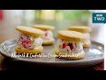 Rhubarb & Custard Ice Cream Sandwiches | Nadiya's British Food Adventure: Episode 5 - BBC Two