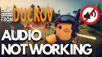 🎧Escape from Duckov: Fix Sound Not Working, Crackling, Distorted, Popping Audio PC✅