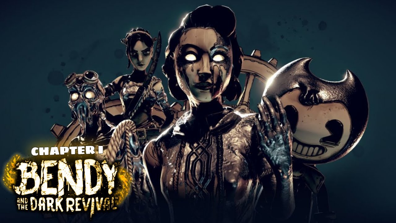 PLAYING BENDY AND THE DARK REVIVAL CHAPTER 1  w:@LucarioGamezYT