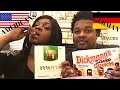 AMERICANS TRY GERMAN SNACKS FOR THE FIRST TIME! PART 1!