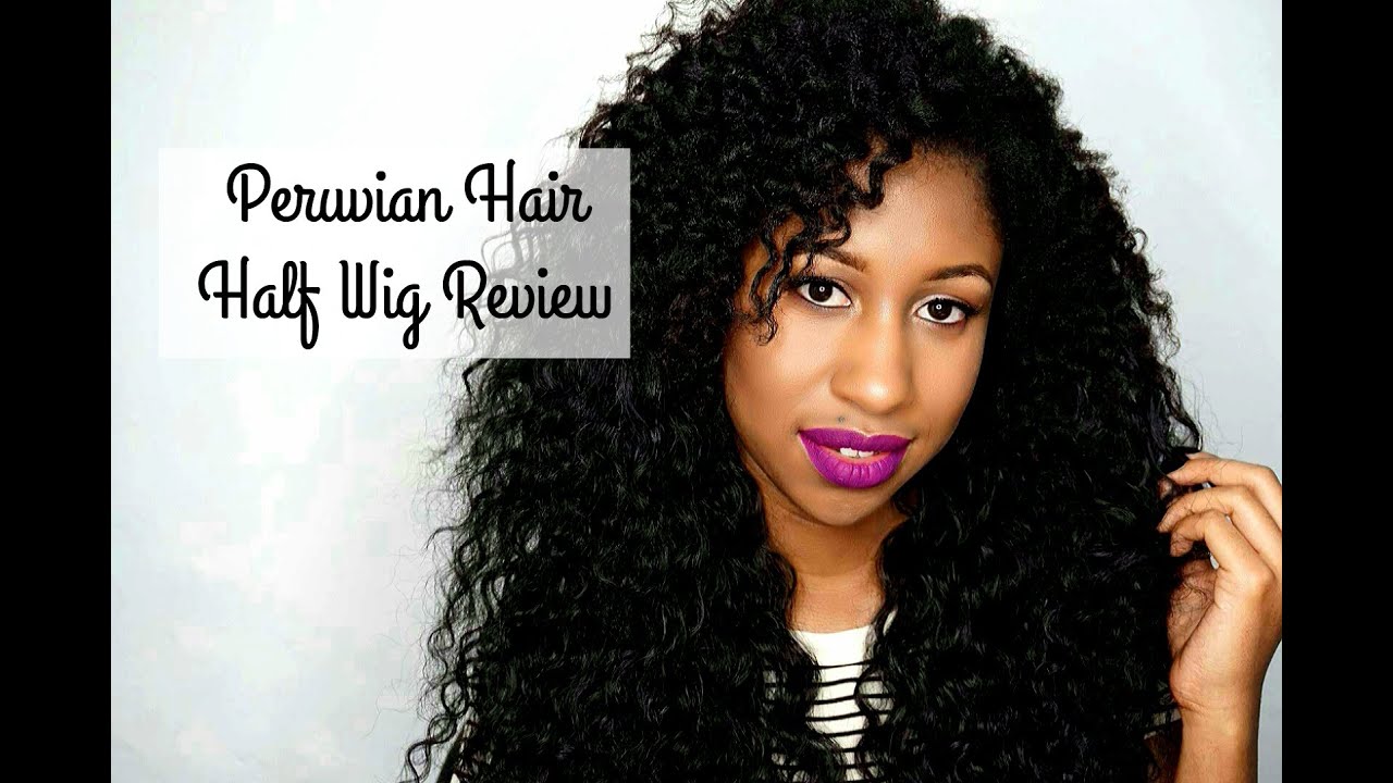 Peruvian Hair Half Wig Review| Sam's Beauty - YouTube