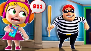 Baby, Call 911 👮 | Be Careful With Strangers Song | and More Nursery Rhymes & Kids Song #LittlePIB