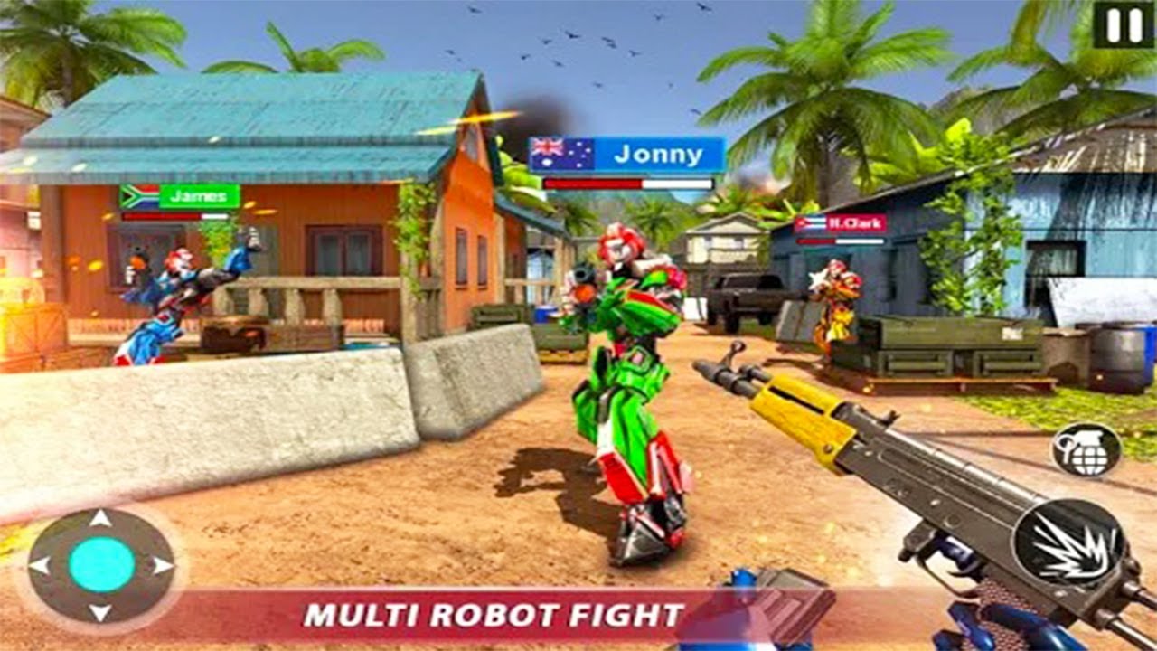 Counter Terrorist Robot Game Robot Shooting Games - Android GamePlay - FPS Shooting Games Android