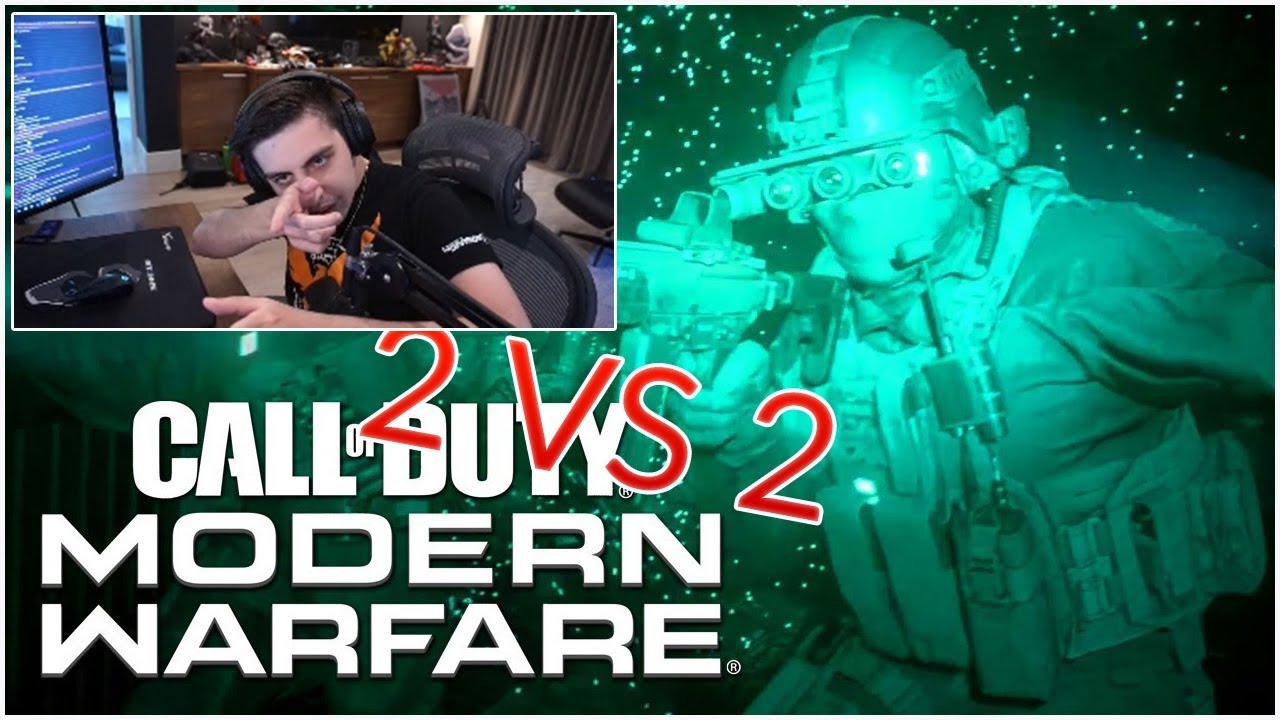 Shroud Reacts to Call Of Duty: Modern Warfare - Official 2v2 Gameplay Trailer
