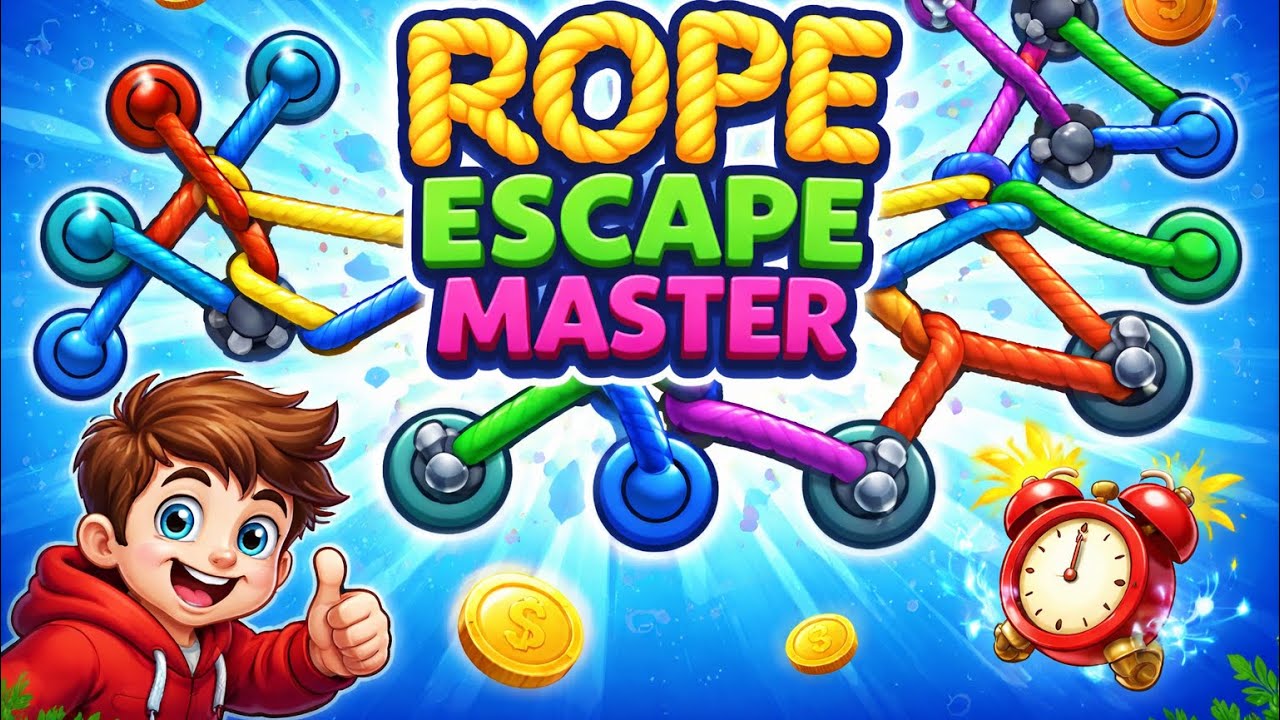 Rope Escape Master Level 11 🔥 Can You Untangle This?