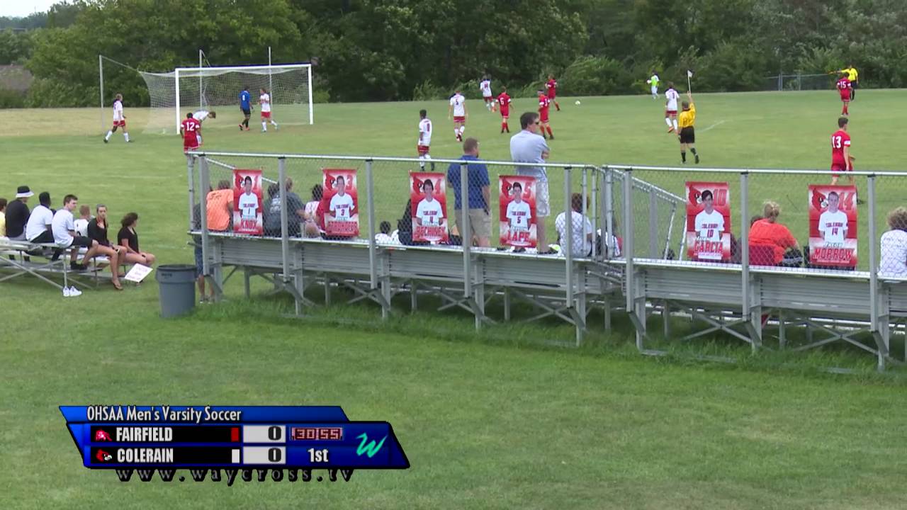 Colerain vs Fairfield Men's Varsity Soccer Game of September 9, 2016 football score