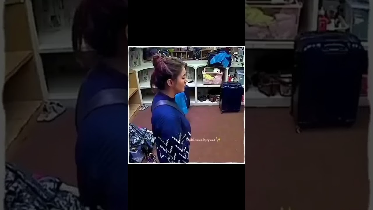 Siddharth and shehnaaz funny scenes from bb 