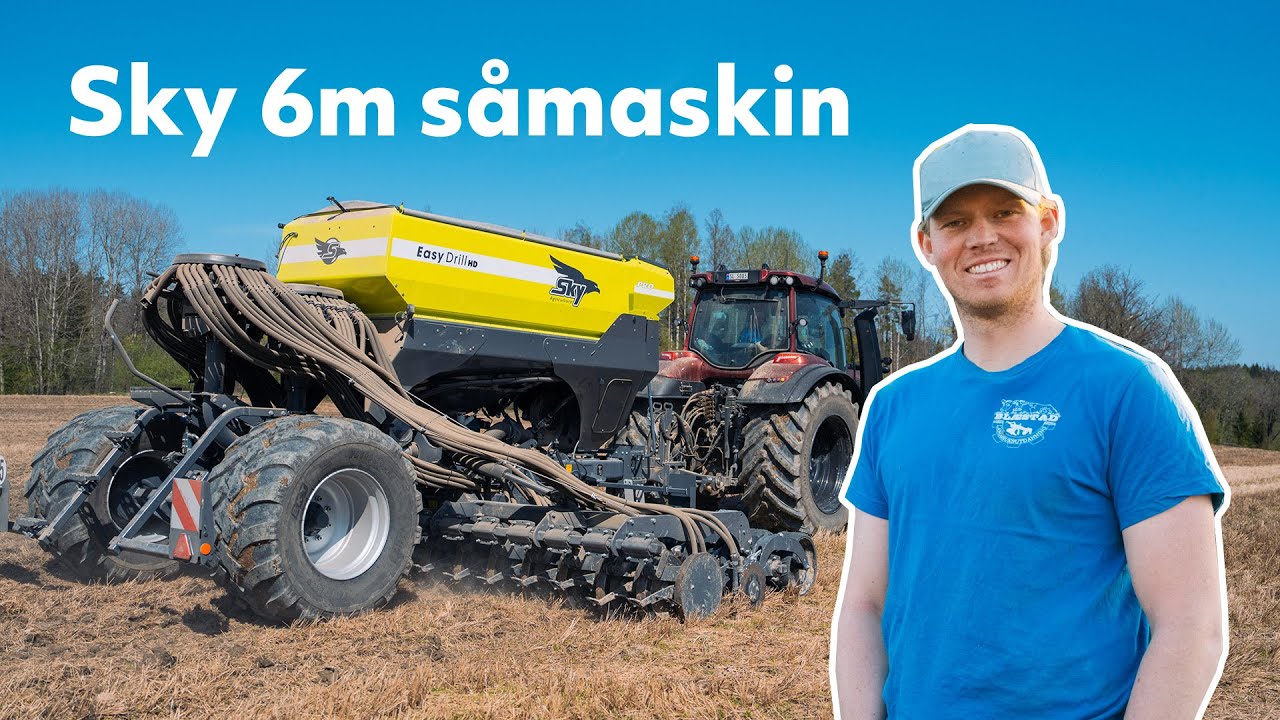 Såmaskin med fire tanker | Sky Easy Drill