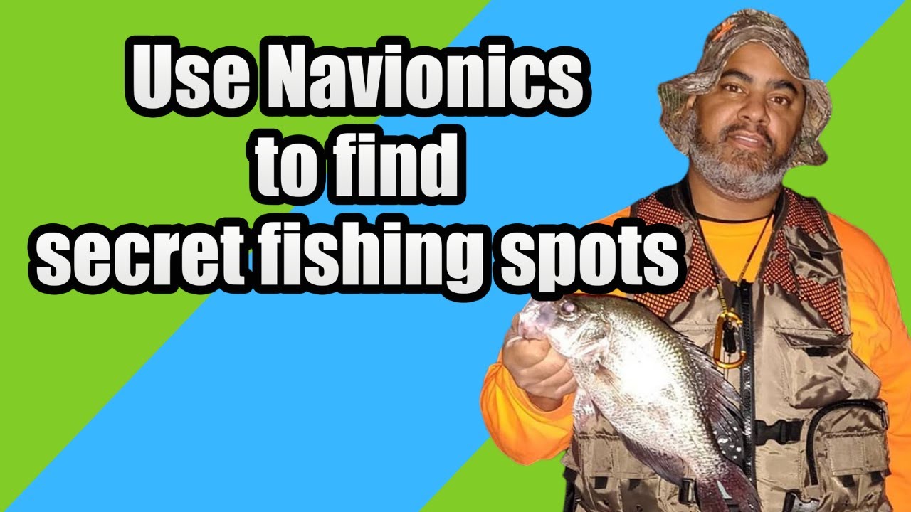 How to find fishing spots with navionics YouTube