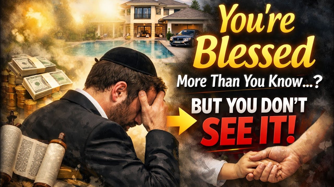 Rabbi Yaron Reuven - You're Blessed More than You Know - But You Don't See It 