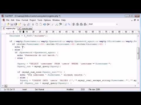 Beginner PHP Tutorial  150 - More Validation Part 3