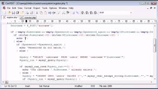 Beginner PHP Tutorial  150 - More Validation Part 3