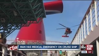 Cruise ship passengers criticize staff after medical emergency