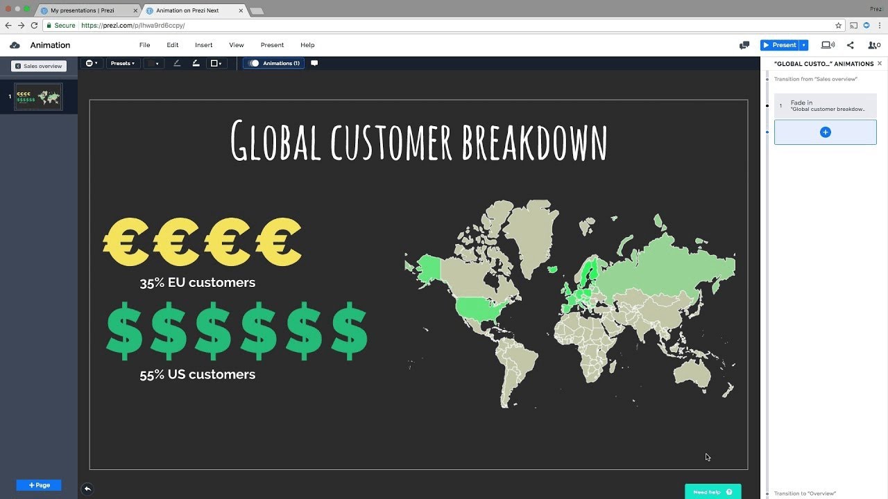 animations in prezi