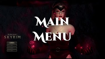 Skyrim: SE | Scarlet Witch - Main Menu Video | Nexus Mods