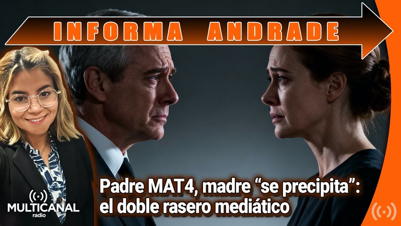 Padre mata, madre “se precipita”: el doble rasero mediático” - Informa Andrade