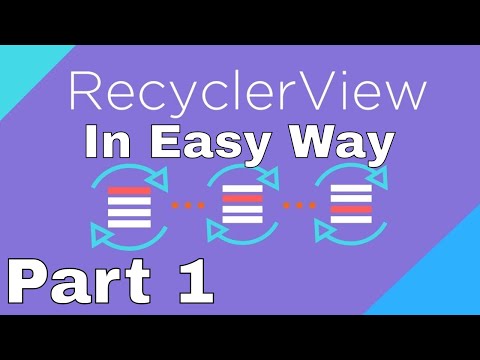 RecyclerView Android Studio Tutorial 2020