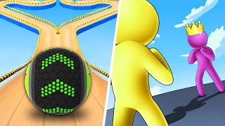Going Balls | Giant Rush - All Level Gameplay Android,iOS - NEW APK BIG UPDATE screenshot 1
