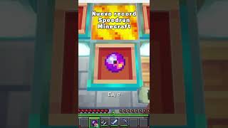 New record speedrun Minecraft #minecraft #speedrun