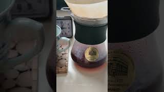 イエメン モカマタリ フルーツショコラタを焙煎して『ラフに抽出した』動画