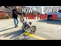 How To Stripe Your First Parking Lot (Step By Step)