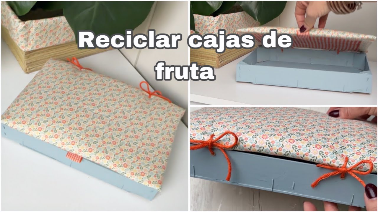 Recicladecoración: cinco usos para cajas de fruta de madera