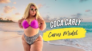 Coca Carly  Plus Size Model  Insta Model  Body Positive  Big Size Model  Bio Wiki