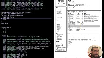 DnD Character tracking with typst & emacs