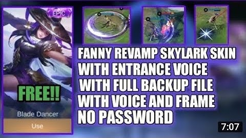 Revamped Fanny Skylark Script|101%noban|MiguelPlays
