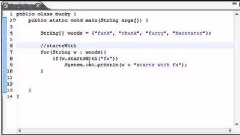 Intermediate Java Tutorial - 1 - Common String Methods
