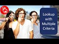 Perform a Lookup with Multiple Criteria