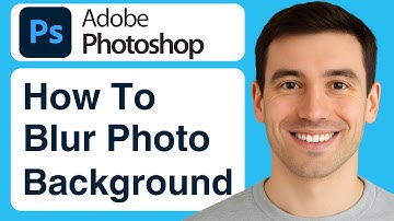 How To Blur Photo Background In Photoshop - 2025 (Step By Step)
