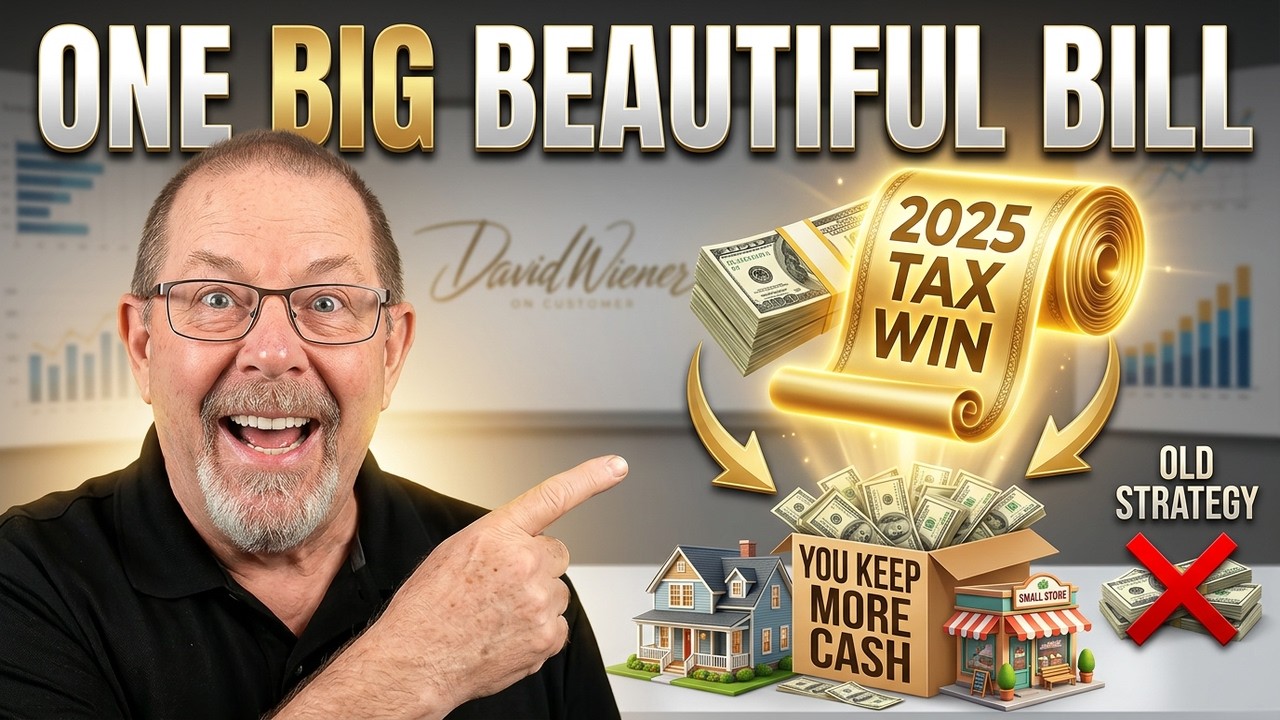 2025 Tax Bill: How ‘One Big Beautiful Bill’ Helps Small Businesses & Real Estate Investors
