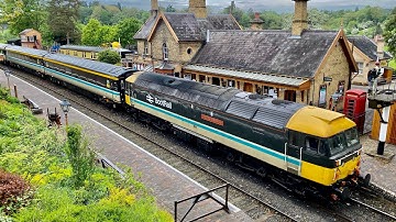 Scotrail 47712 push/pull set | Mark 3 Coach Air Suspension Whine !