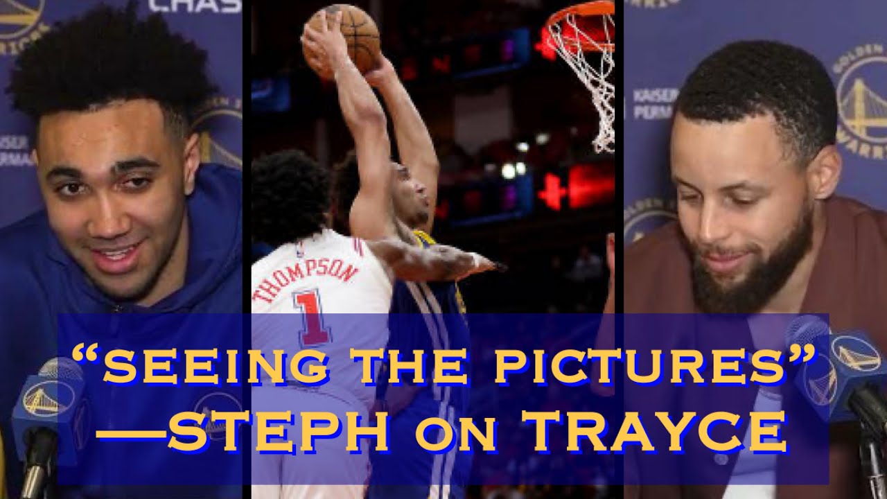 Steph Curry On Tari Eason Warriors Come Out To Playwere A Proud Group Of Guystrayce Jackson