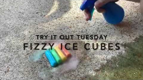Try It Out Tuesday: Fizzy Ice Cubes