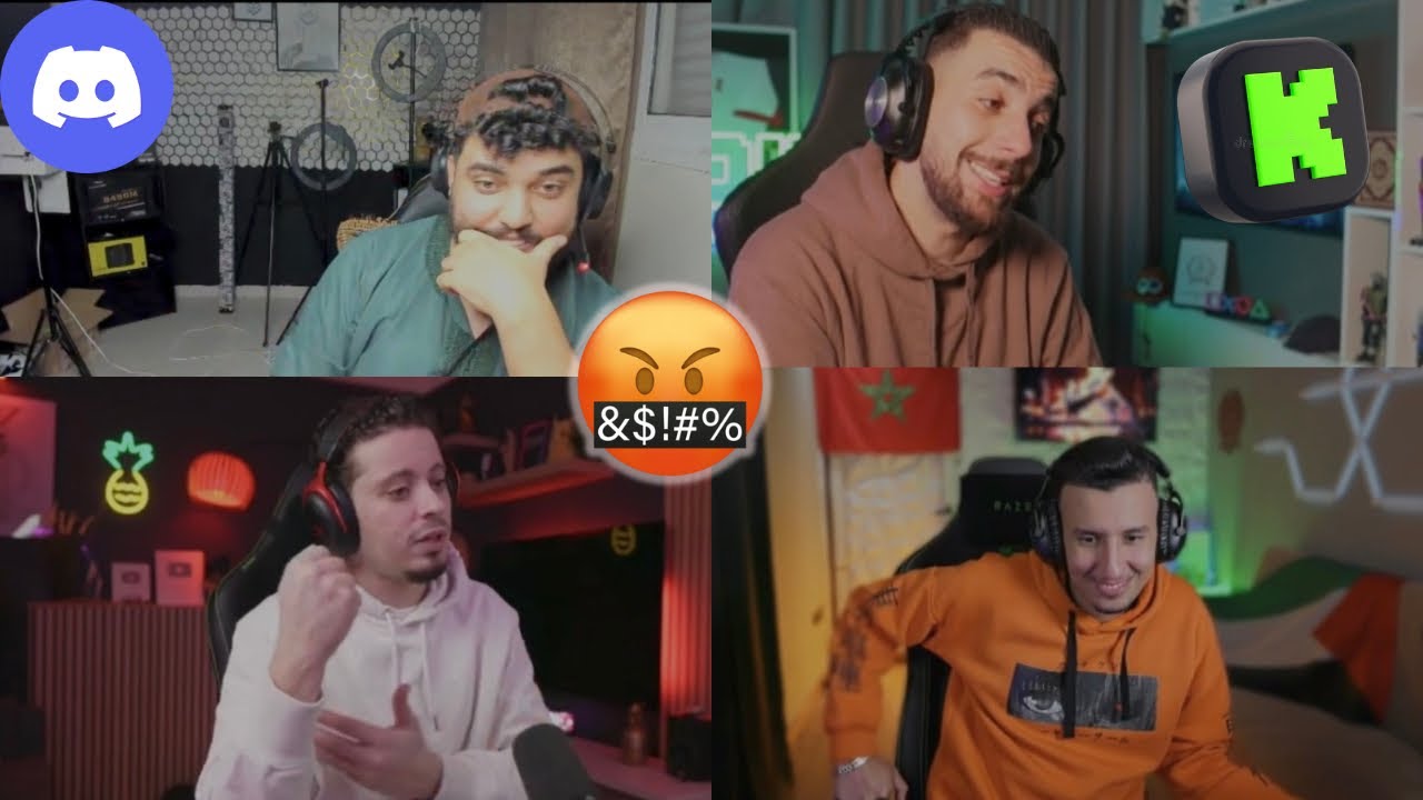 B3a9li, AHMED SABIRI o Danas o Bougassaa jam3o f Discord 🔥🤬😨😱