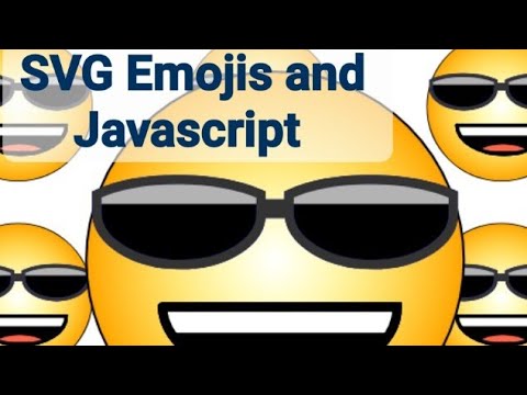 Create SVG Emojis work with JavaScript Dynamic HTML