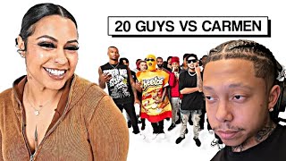 Primetime Hitla Reacts to 20 Guys Competing For Carmen …