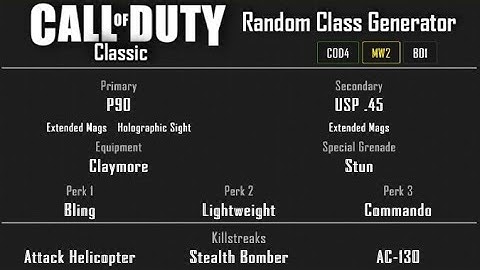 MW2 - Sub Base Ground War Domination (33-16) Random Class Generator #167 [2021]