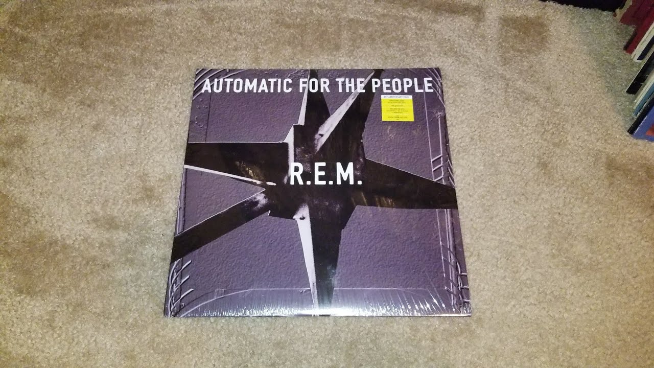 Unboxing: R.E.M. Automatic For the People 25th Anniversary Vinyl LP (CR00046) - YouTube