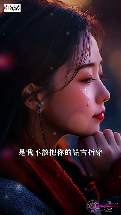 紅霜霜 Hong Shuang Shuang - 是我不該把你的謊言拆穿 #紅霜霜 #是我不該把你的謊言拆穿 #红霜霜 #hongshuangshuang #AI音樂視頻 #動態字幕 #繁體拼音