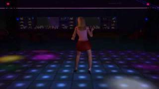 3D girl Alex dancing to trip hop music