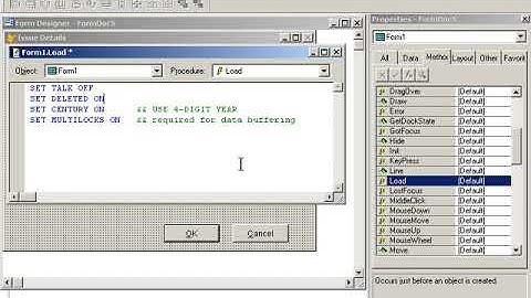 Learn Visual FoxPro @ garfieldhudson.com - Building a Simple Application - Pt. 5 (Lesson 28 of 30)