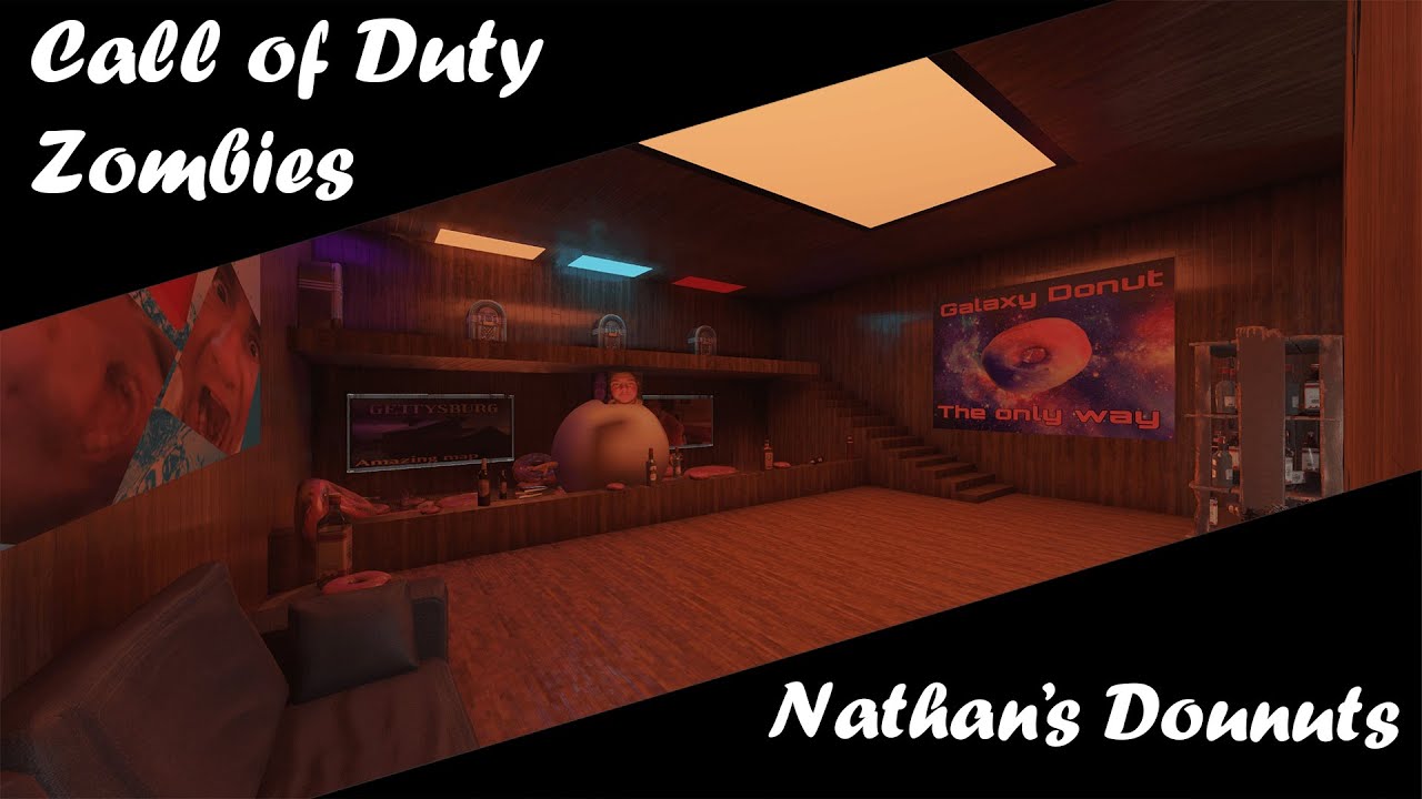 Call of Duty Zombies | Nathan's Dounuts - YouTube