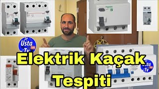 Kaçak akım arıza sebepleri ve tespiti