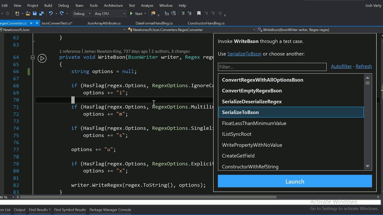 Instrumenting code with test cases in Alive - YouTube