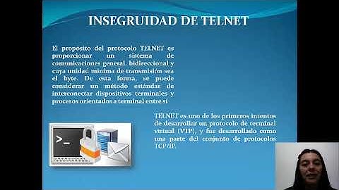 Telnet- Rosa Maria Zambrano