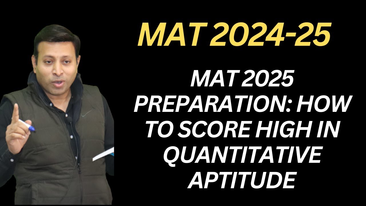 MAT 2025 Preparation How To Score High In Quantitative Aptitude Maxresdefault
